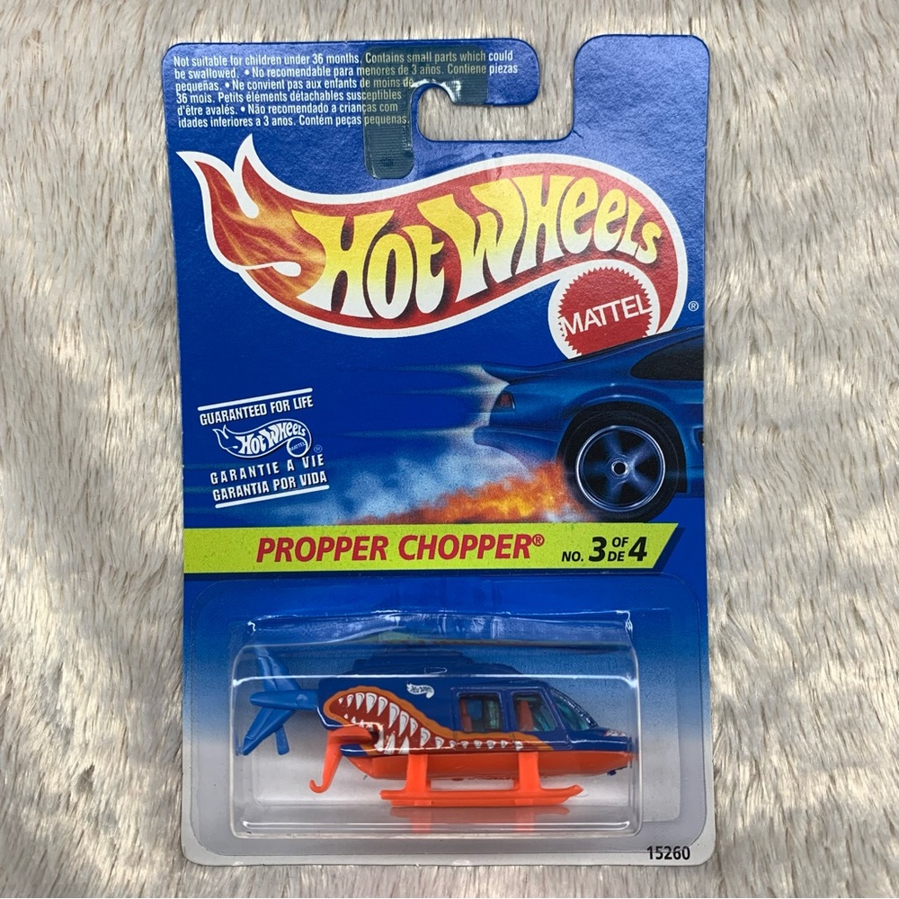 Hot Wheels “Propper Chopper” (1996) – Vintage Collectible (15260)